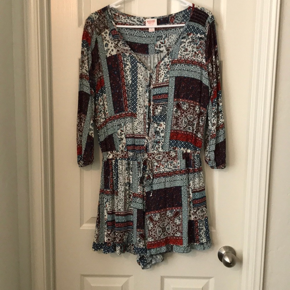 Target brand long sleeve romper